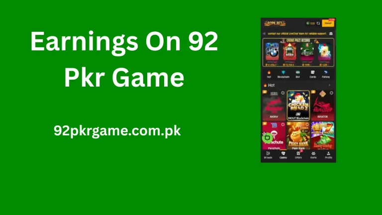 Earnings On 92 Pkr Game Pkr Game 92pkr 92 pkr game 92 pkr